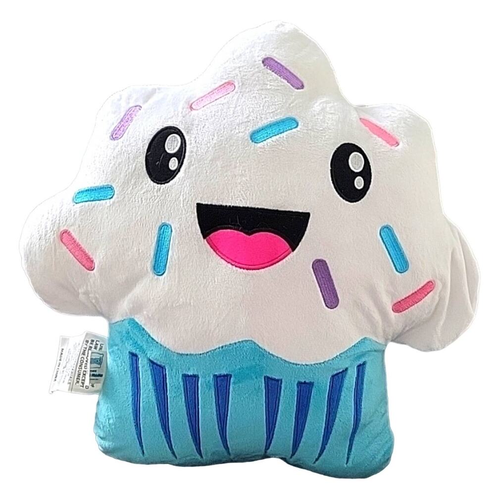Scentco Smillows Scented Stuffed Plush Pillows Cupcake - Accent Throw Decor ..